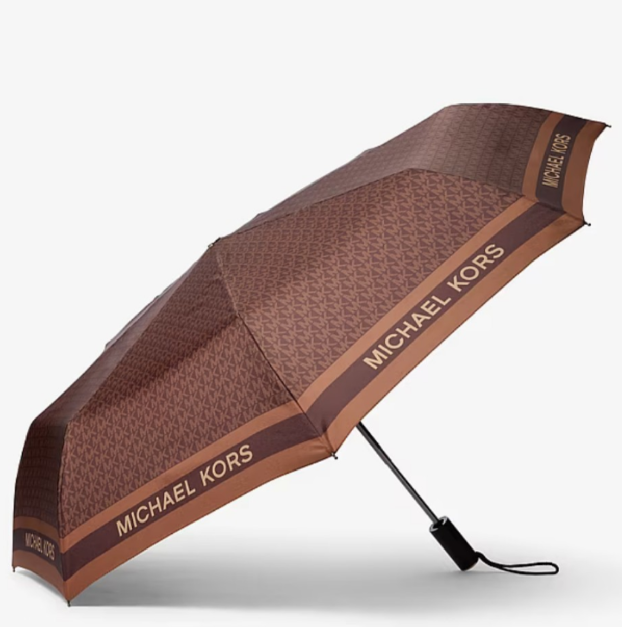 Logo Umbrella by Michael Kors