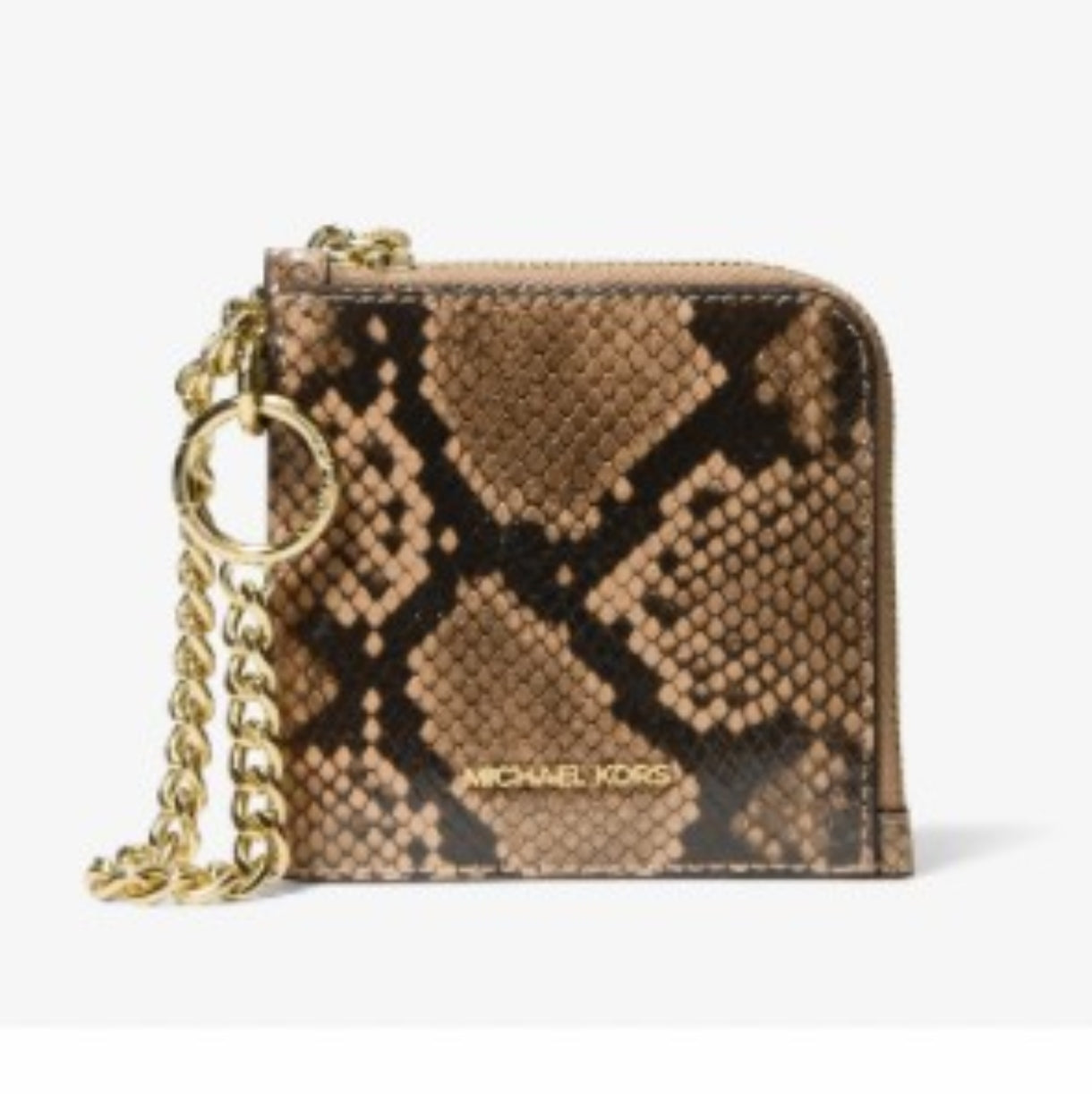 Michael Kors Jet Set Small Signature Logo Card Case Wristlet