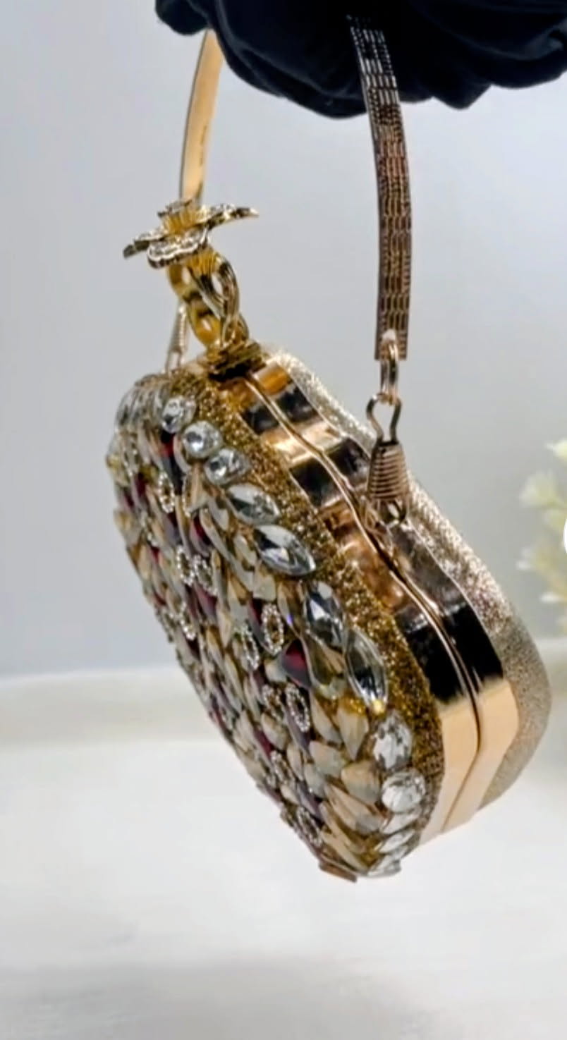 New Zarosh Jewel’s clutch Gord Red
